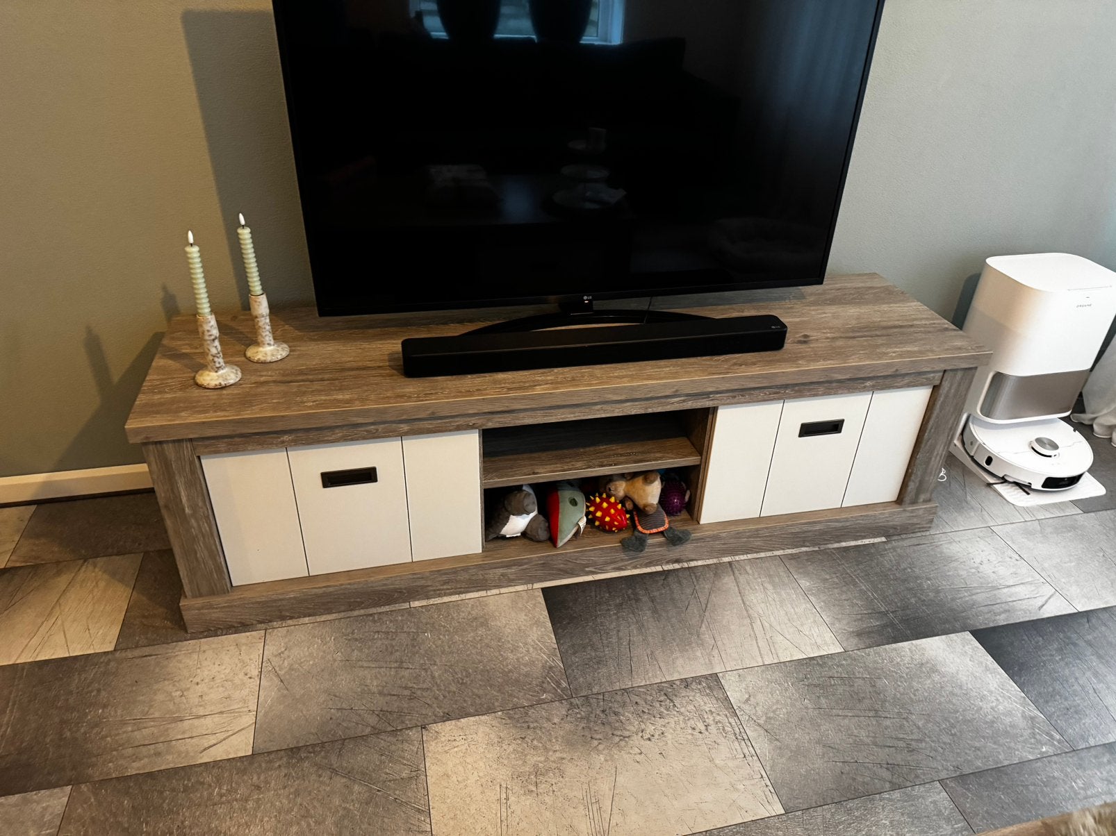 Complete meubelset – eettafel, salontafel & tv-meubel, Ophalen, 50 tot 100 cm, Zo goed als nieuw, Minder dan 100 cm