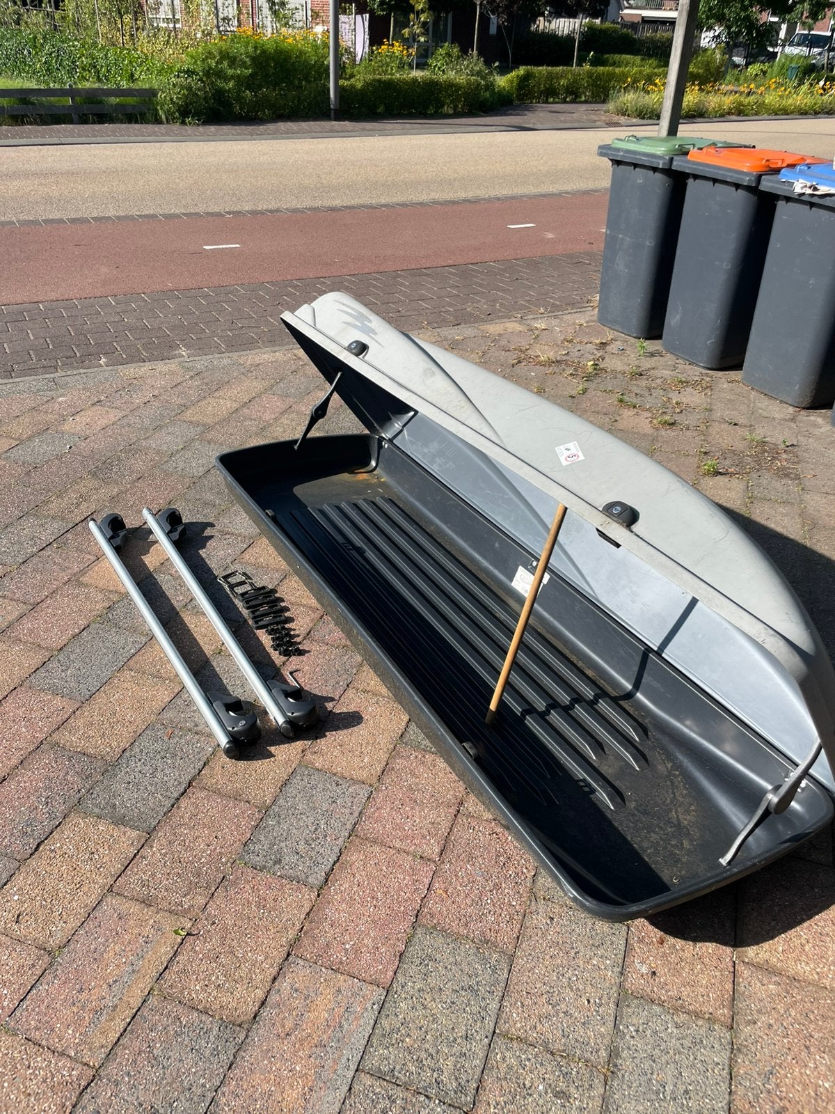 Dakkoffer incl. onderdelen, Ophalen, Gebruikt