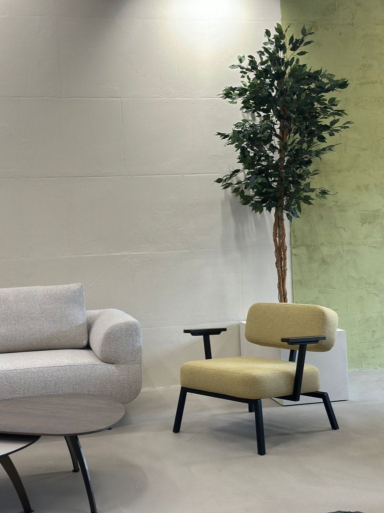 Fauteuil Ode Studio Henk, Ophalen, 75 tot 100 cm, Zo goed als nieuw, Stof