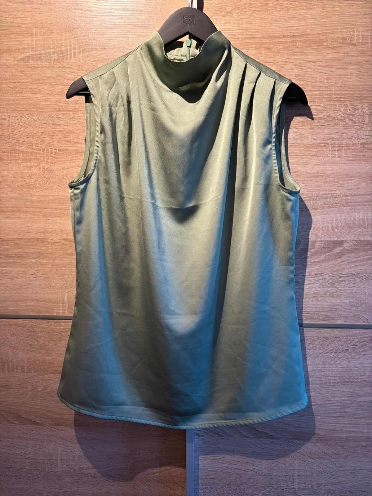 Mooi blousje groen van La Dress maat M, Ophalen of Verzenden, Zo goed als nieuw, Maat 38/40 (M), Groen