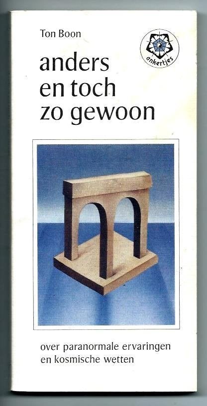 Anders en toch zo gewoon - Ton Boon, Boeken, Achtergrond en Informatie, Ton Boon, Ophalen of Verzenden, Zo goed als nieuw