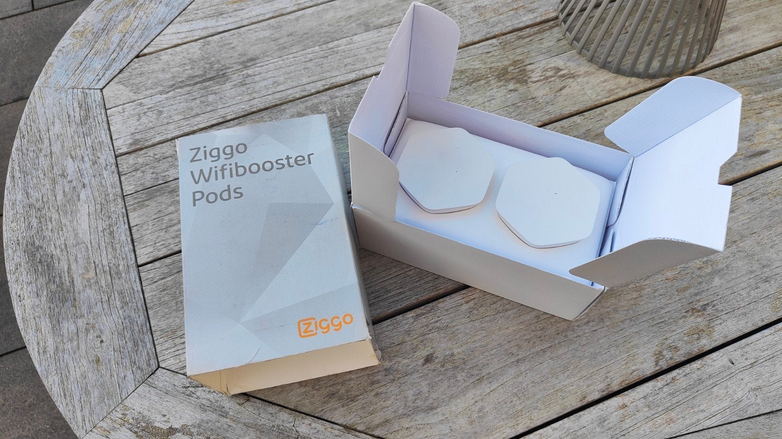 Ziggo Wifi Booster Pods - PowerPod 2-devices pack, Ophalen of Verzenden, Zo goed als nieuw, Ziggo