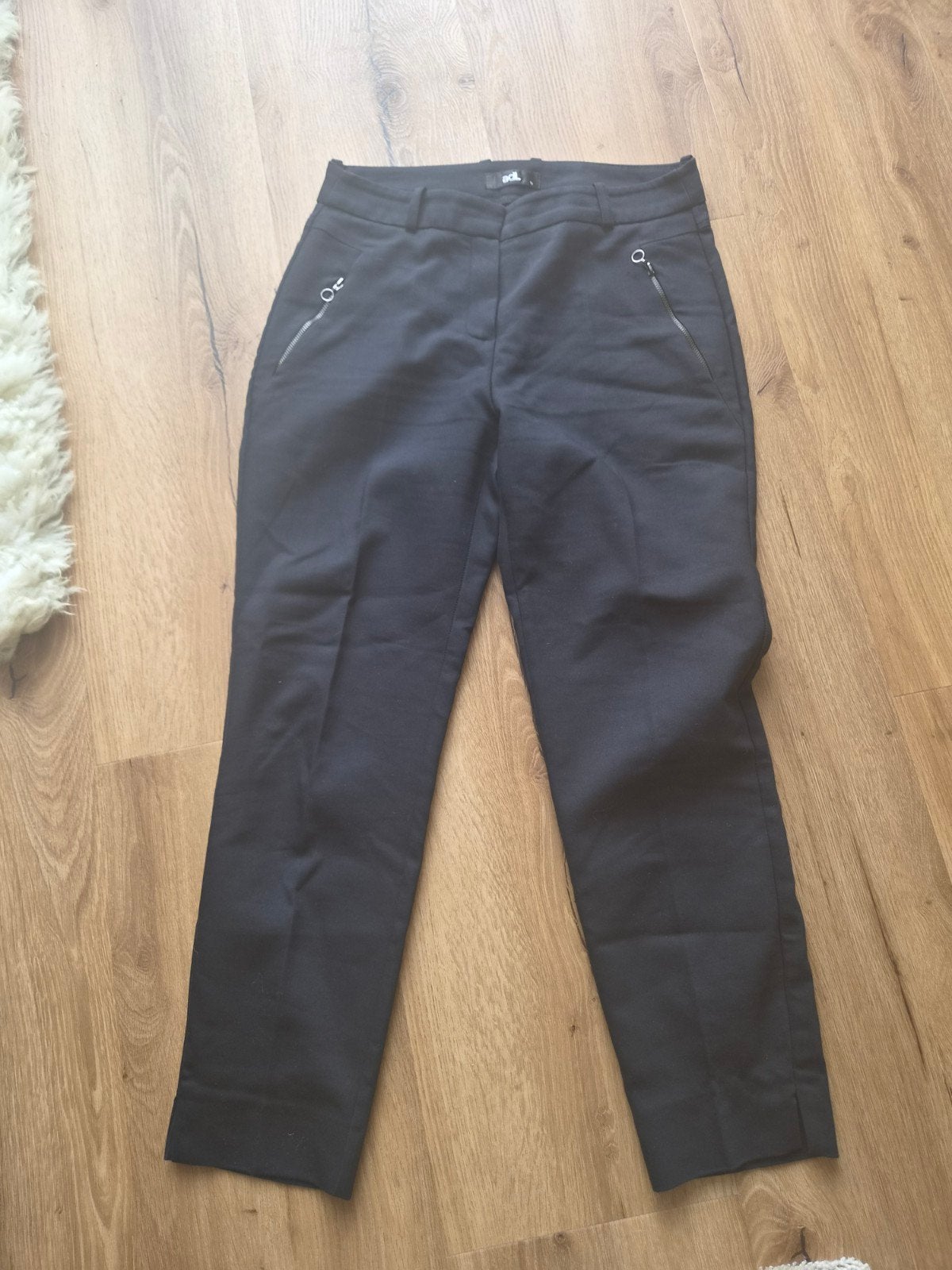 ADL Zwarte Business Pantalon Dames Maat S, Ophalen of Verzenden, Zo goed als nieuw, Zwart, Lang