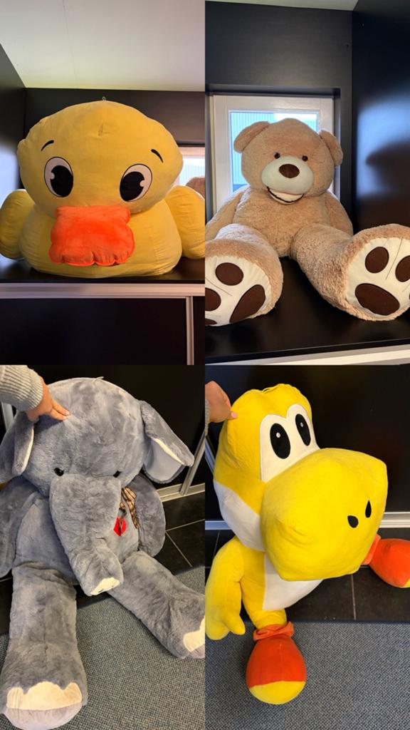 Diverse XXL knuffels, Ophalen, Zo goed als nieuw, Overige typen