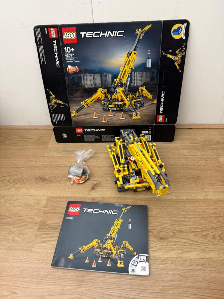lego technic 42097 compact crawler crane, Ophalen, Zo goed als nieuw