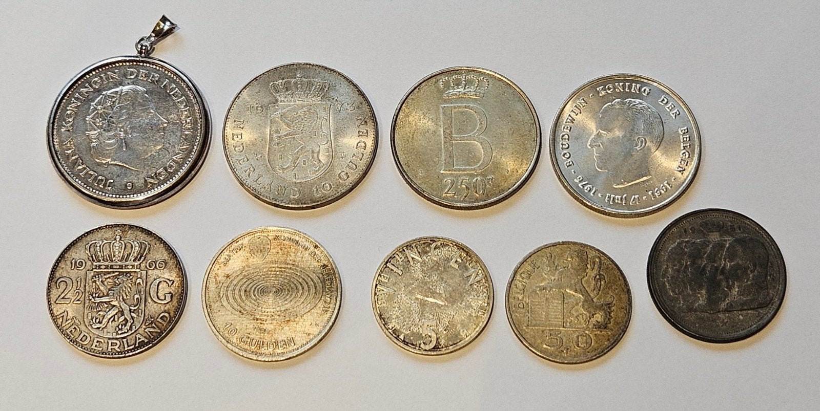 Verzameling zilveren munten, Ophalen of Verzenden, Vóór koninkrijk