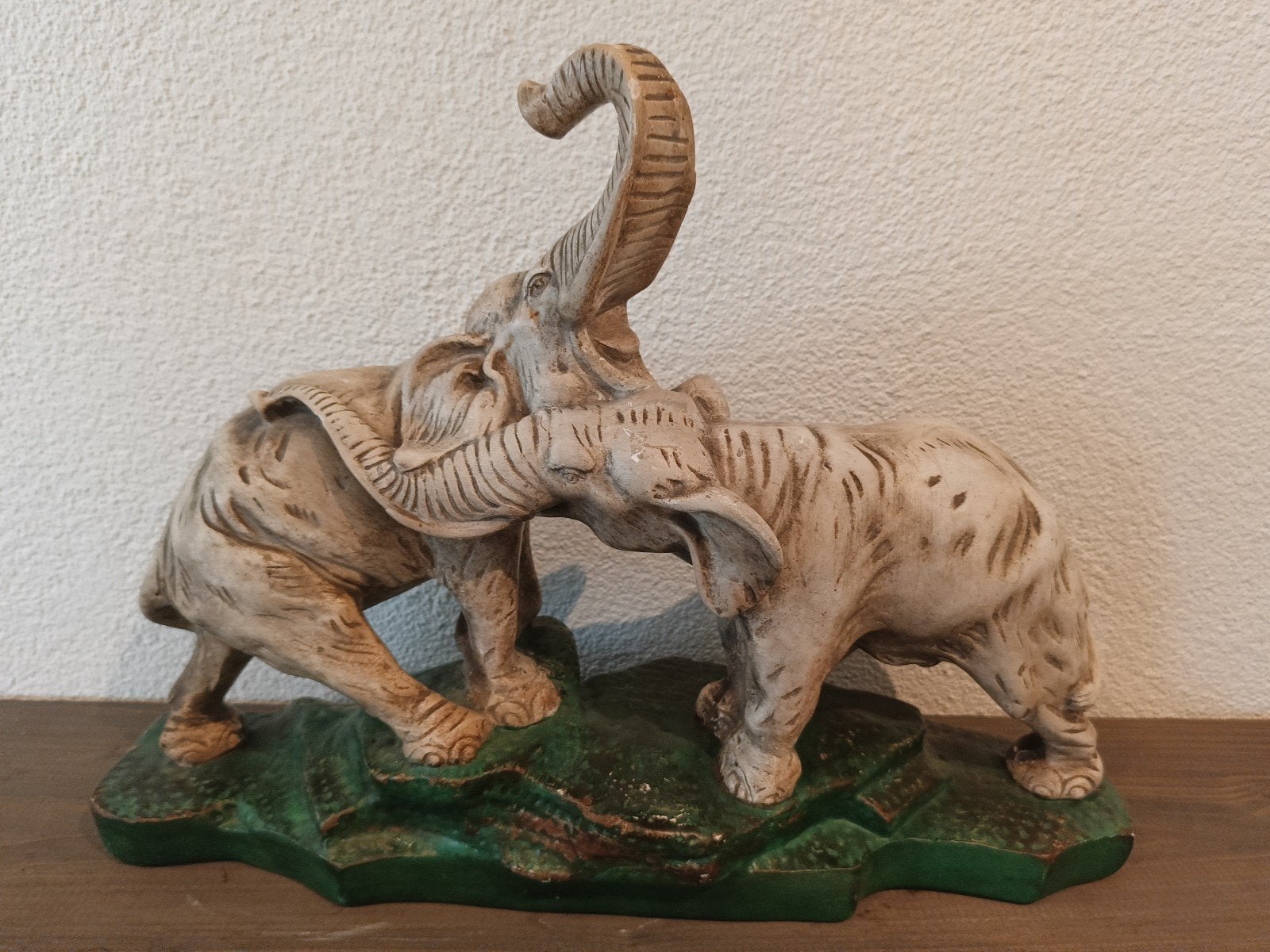 Vintage olifantenbeeld - decoratief en uniek, Ophalen