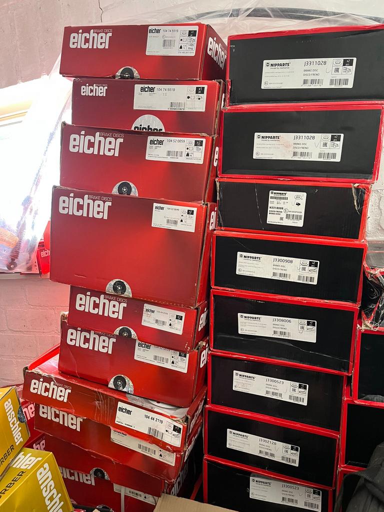 Nieuwe Remschijven van Eicher en Nipparts, Auto-onderdelen, Remmen en Aandrijving, Ophalen of Verzenden, Nieuw, Universele onderdelen