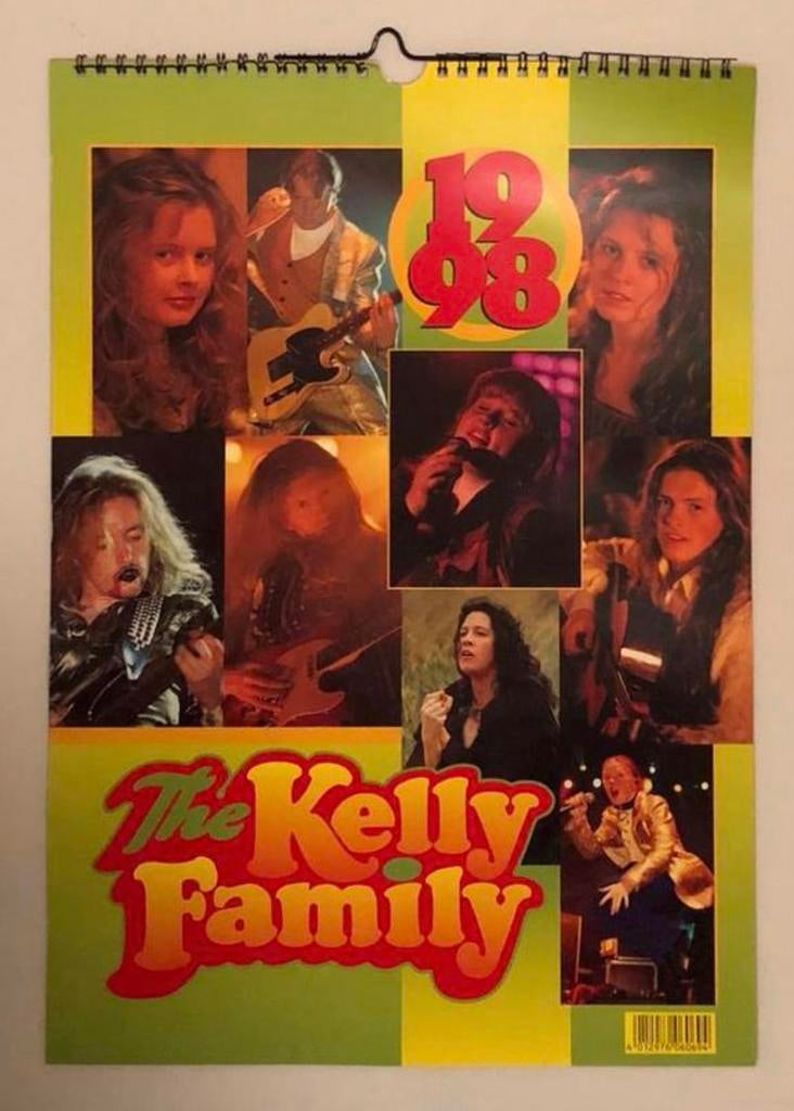 Kalender van The Kelly Family 1998., Ophalen of Verzenden, Zo goed als nieuw