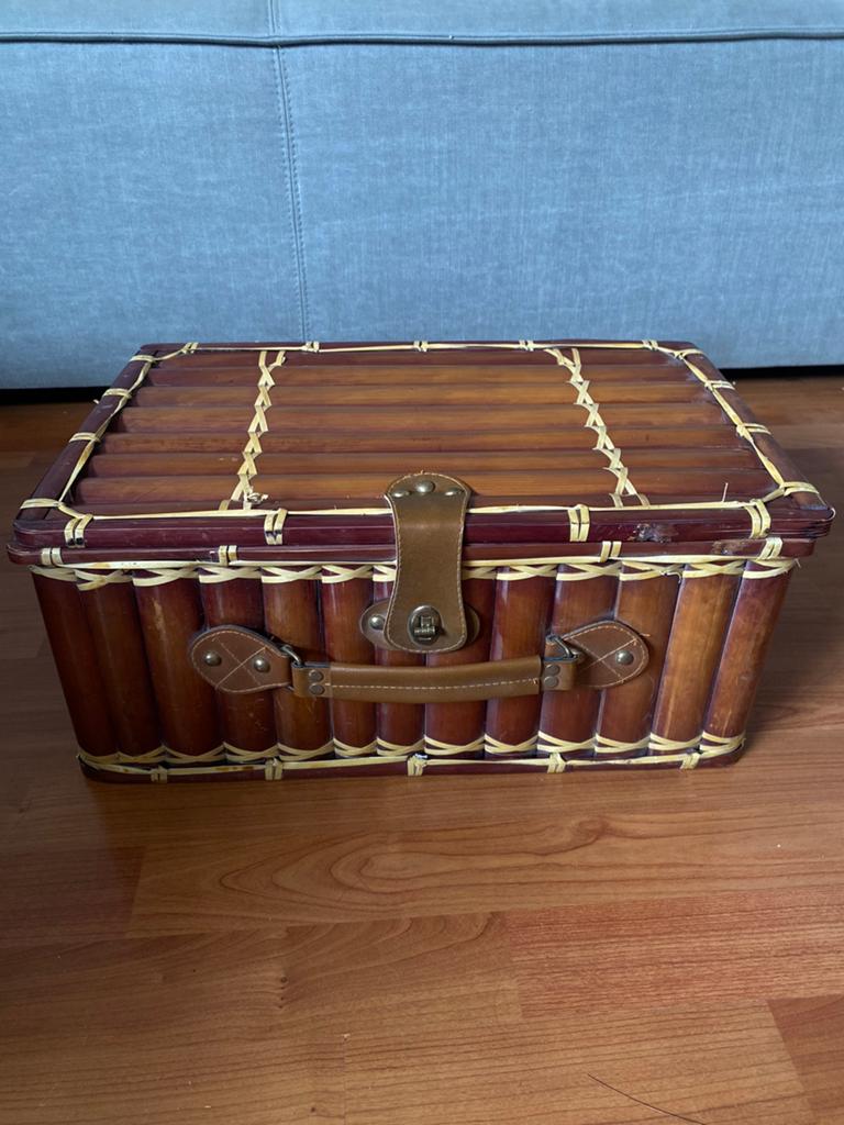 Picknickmand 4 personen, Ophalen, Nieuw
