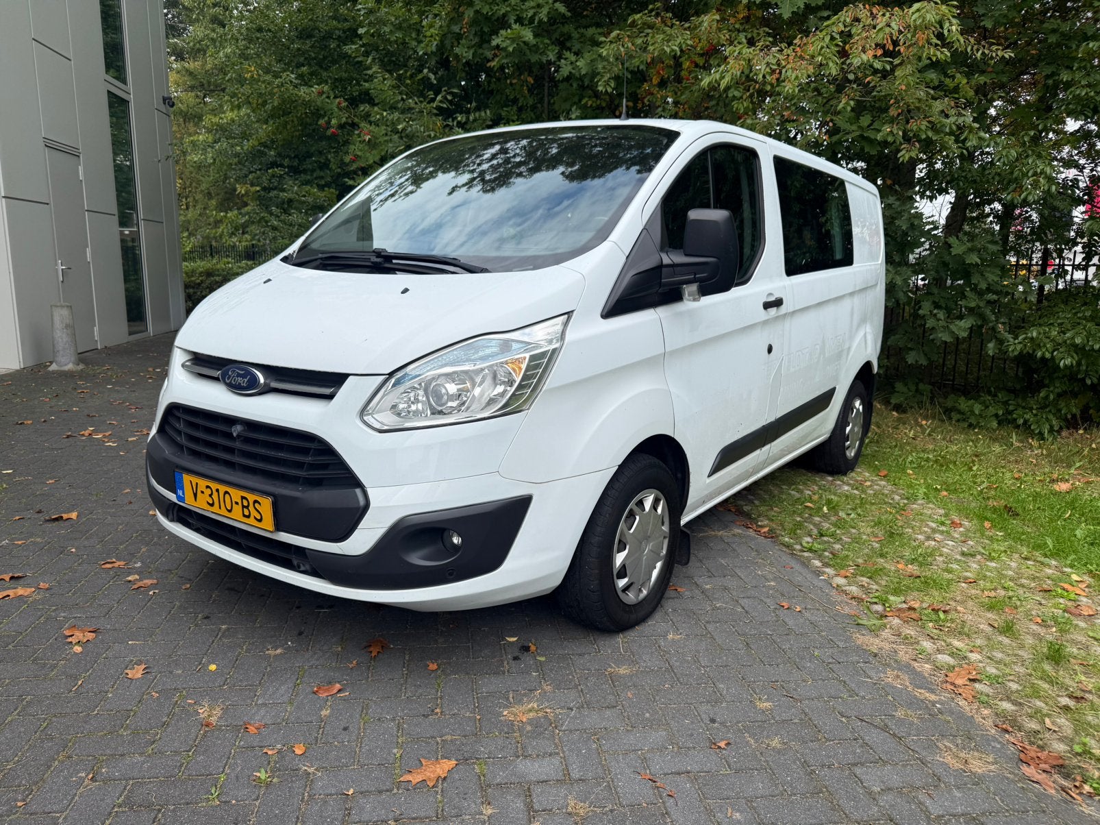 Ford Transit Custom Gbdc 2.2 Tdci 100PK  L1h1 2016, Auto's, Voorwielaandrijving, Euro 5, Stof, Zwart