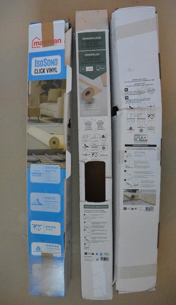 Ondervloer voor klik PVC SPC underlay  for click vinyl, Overige kleuren, Overige typen, Nieuw, Ophalen of Verzenden