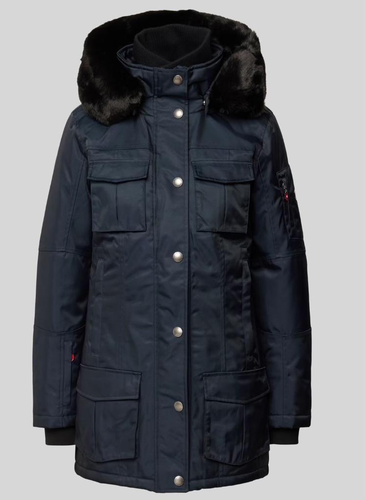 Wellensteyn winterjas maat L blauw, Kleding | Dames, Wellensteyn, Maat 42/44 (L), Zo goed als nieuw, Verzenden