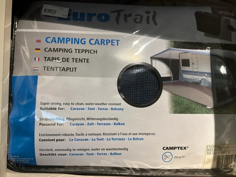 Eurotrail tenttapijt 350x600cm, nieuw!, Ophalen of Verzenden, Nieuw