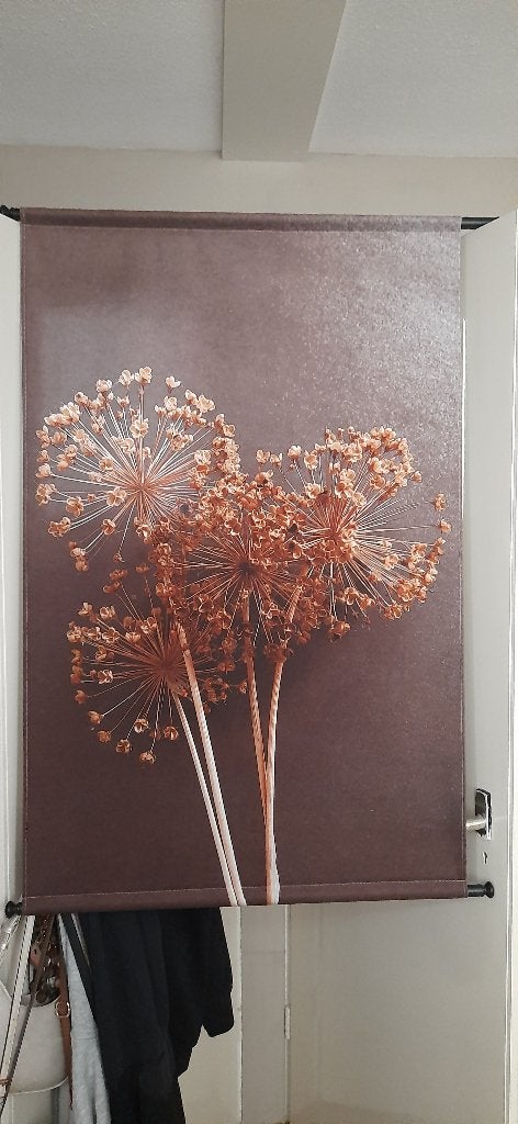 Wanddoek met stalen roede, Ophalen, Zo goed als nieuw, Minder dan 50 cm, Overige typen