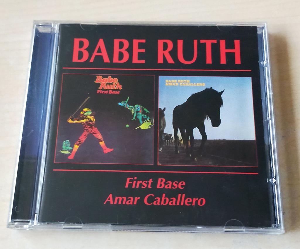 Babe Ruth - First Base/Amar Caballero CD 1998, Cd's en Dvd's, Cd's | Rock, Zo goed als nieuw, Poprock, Ophalen of Verzenden