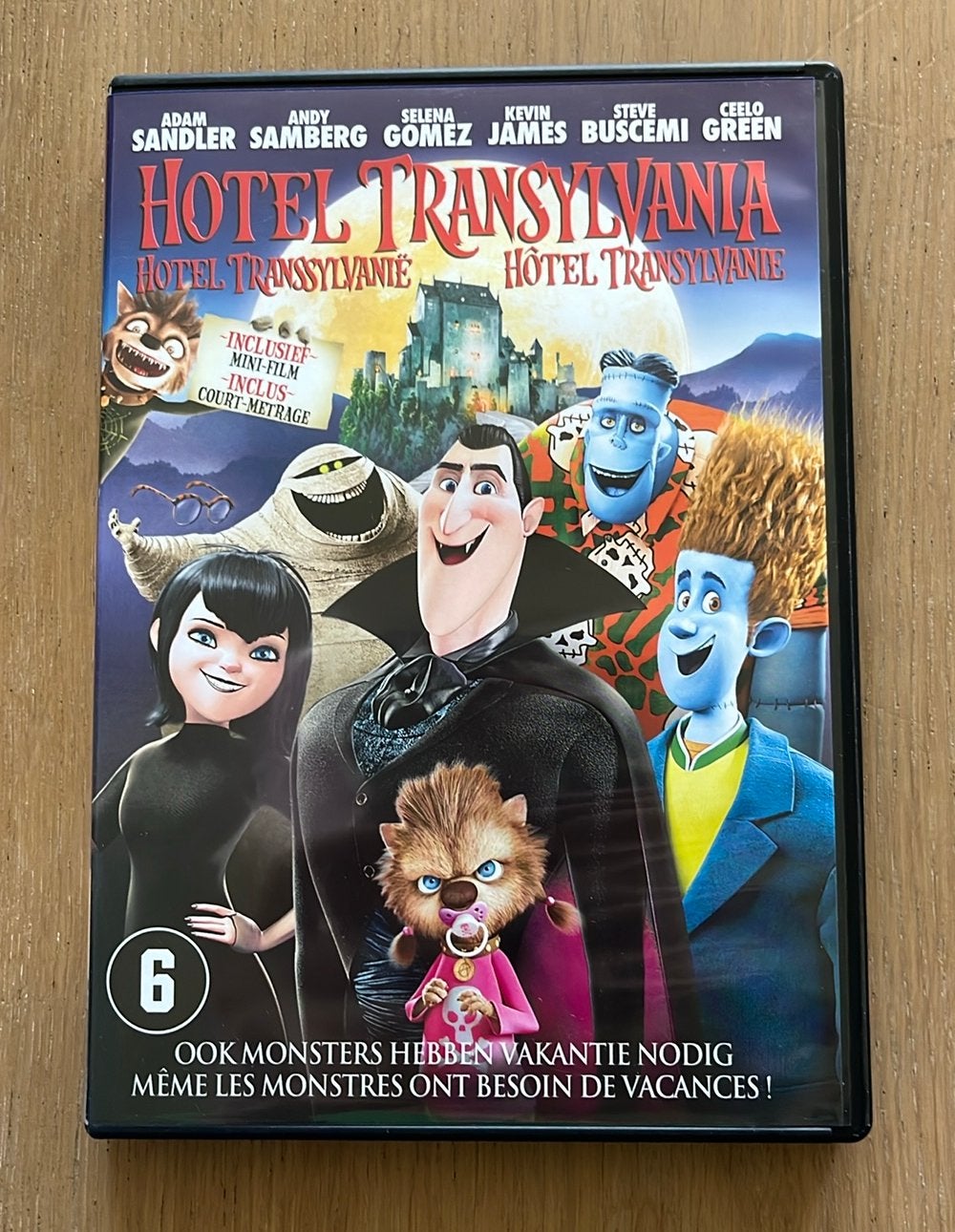Dvd: Hotel Transylvania, Ophalen of Verzenden, Zo goed als nieuw