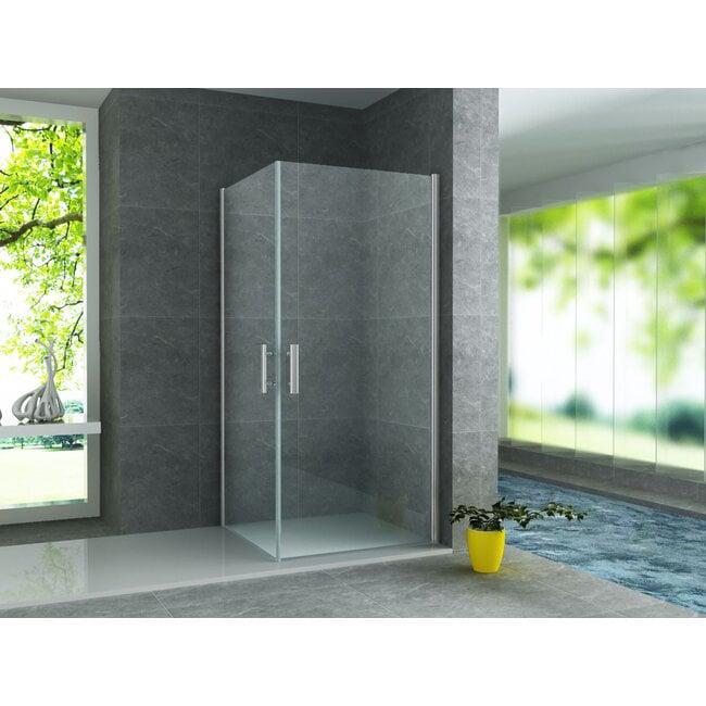 Douchecabine 80x80 – Glas – Nieuw – Moderne Look, Ophalen of Verzenden, Zo goed als nieuw