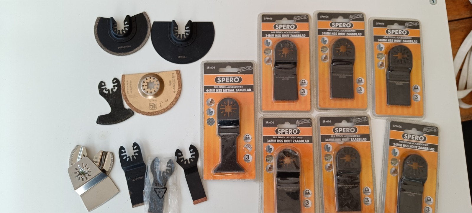 Spero Multitool Accessoires Zaagbladen Set, Doe-het-zelf en Verbouw, Ophalen of Verzenden, Nieuw