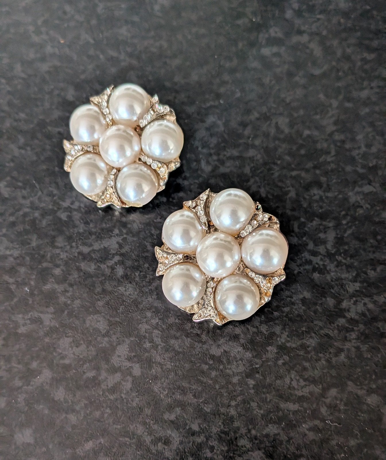 vintage oorclips, Ophalen of Verzenden, Overige materialen