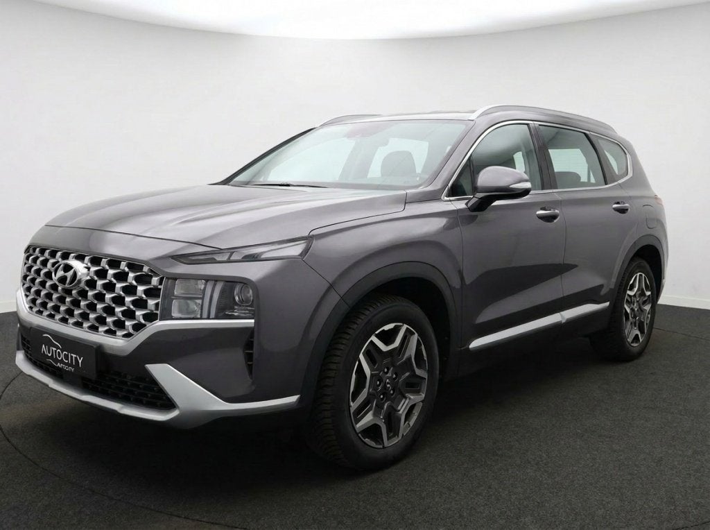 Hyundai Santa Fe 1.6 T-GDI PHEV Premium 265PK 7 Persoons | L, Auto's, Hyundai, Gebruikt, 4 cilinders, 7 stoelen, Leder