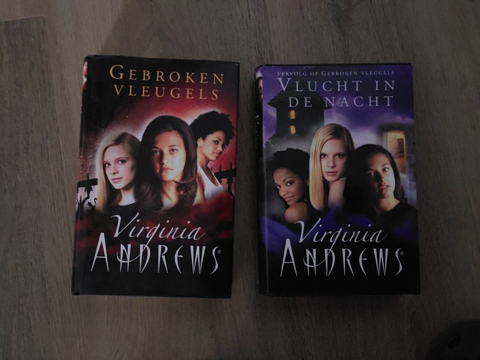 Gebroken Vleugels serie - 2 boeken van Virginia Andrews, Ophalen of Verzenden, Gelezen, Virginia Andrews, Nederland