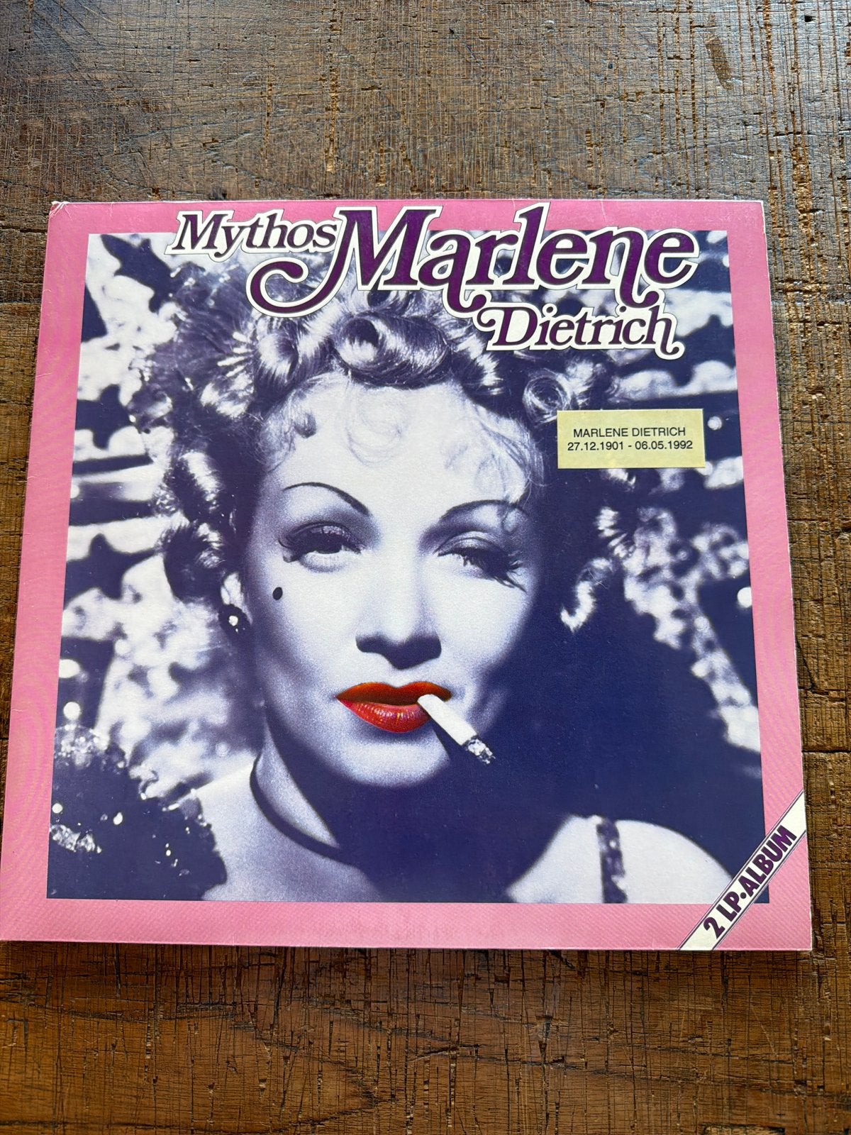 Marlene Dietrich - Mythos Marlene Dietrich (2LP Album), Gebruikt, Pop, Ophalen of Verzenden, 12 inch