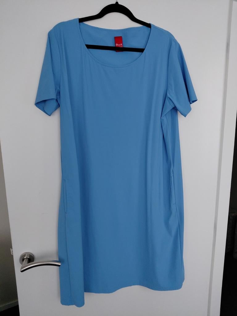 Te Koop: ONLY-M Jurk,  mt 48. Lavendelblauw., Kleding | Dames, Grote Maten, Only-M, Blauw, Jurk, Ophalen of Verzenden