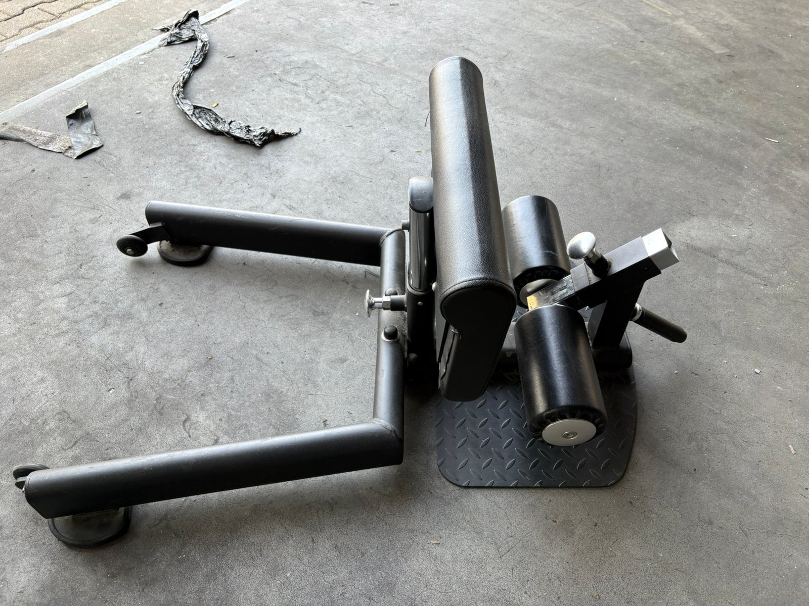 Lifemaxx sissy squat bench billen benen, Ophalen, Gebruikt, Lifemaxx, Sissy squat