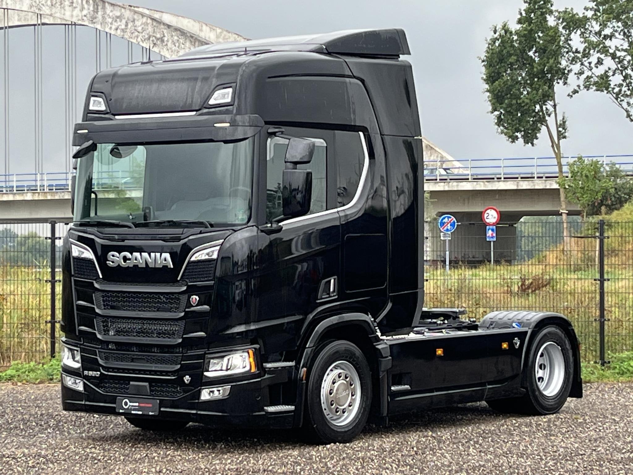 Scania R590 V8 | Retarder | Full Air | PTO prep | Leather Se, Auto's, Automaat, Stof, Scania, Zwart