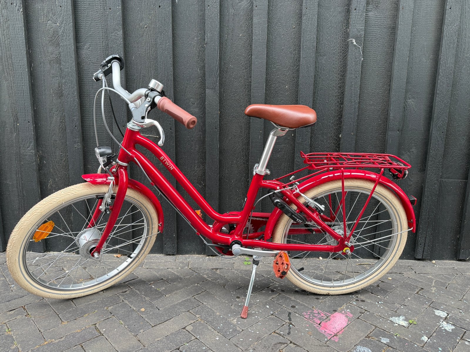 Btwin 900 kinderfiets 20 inch in NIEUWstaat, Ophalen, Nieuw, Velgrem, 16 tot 20 inch