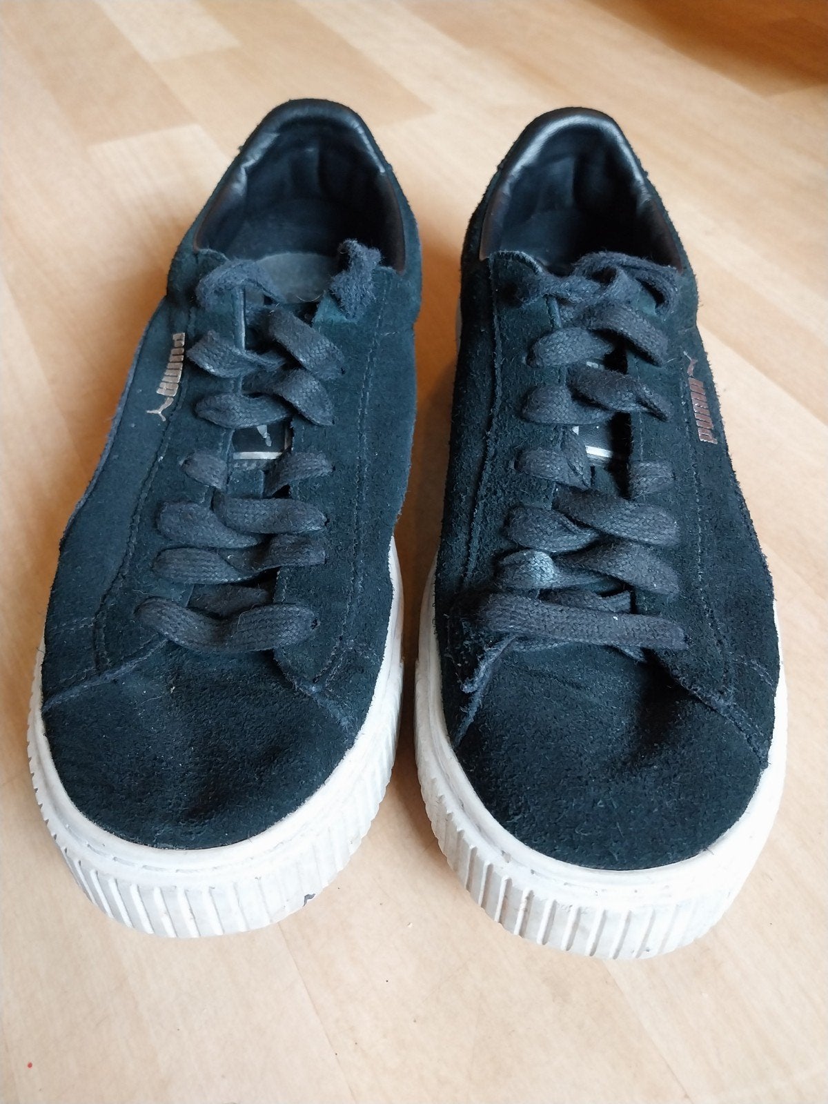 PUMA SCHOENEN ZGAN, Ophalen of Verzenden, Zo goed als nieuw, Zwart, Sneakers of Gympen