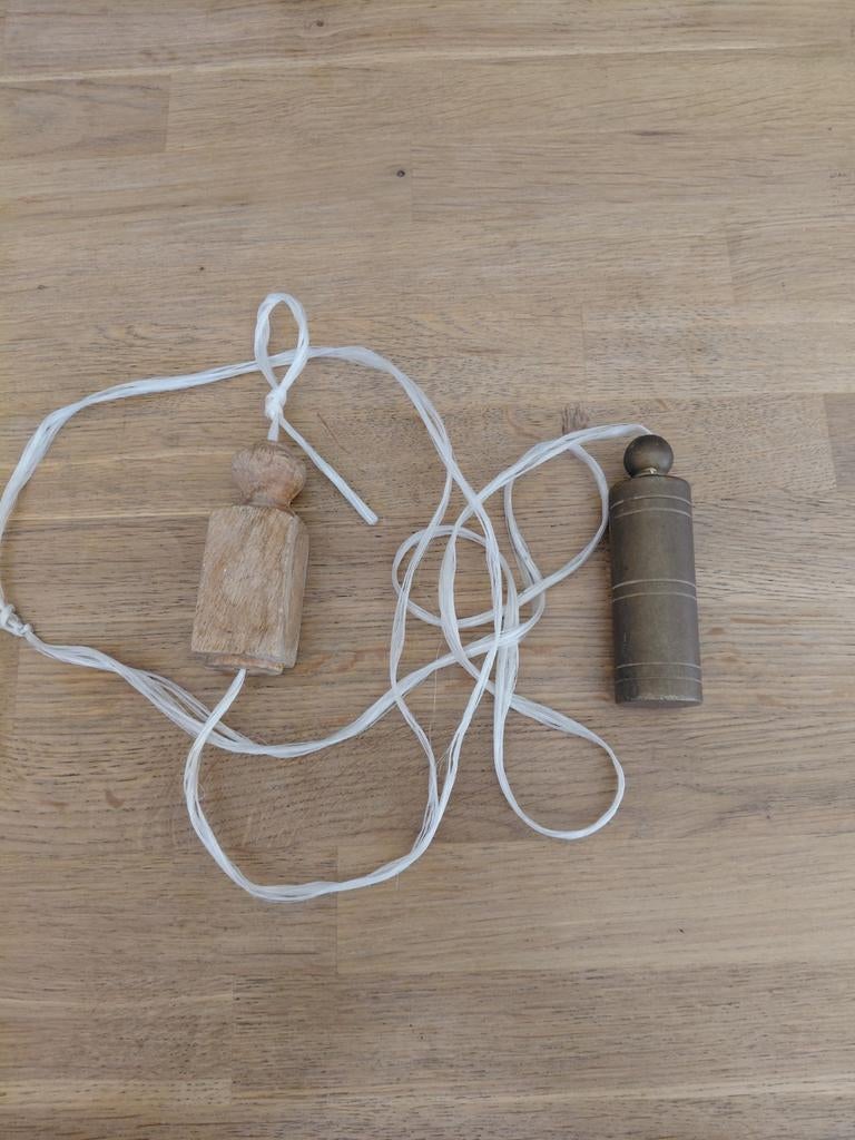 Oud koperen schietlood, Ophalen of Verzenden