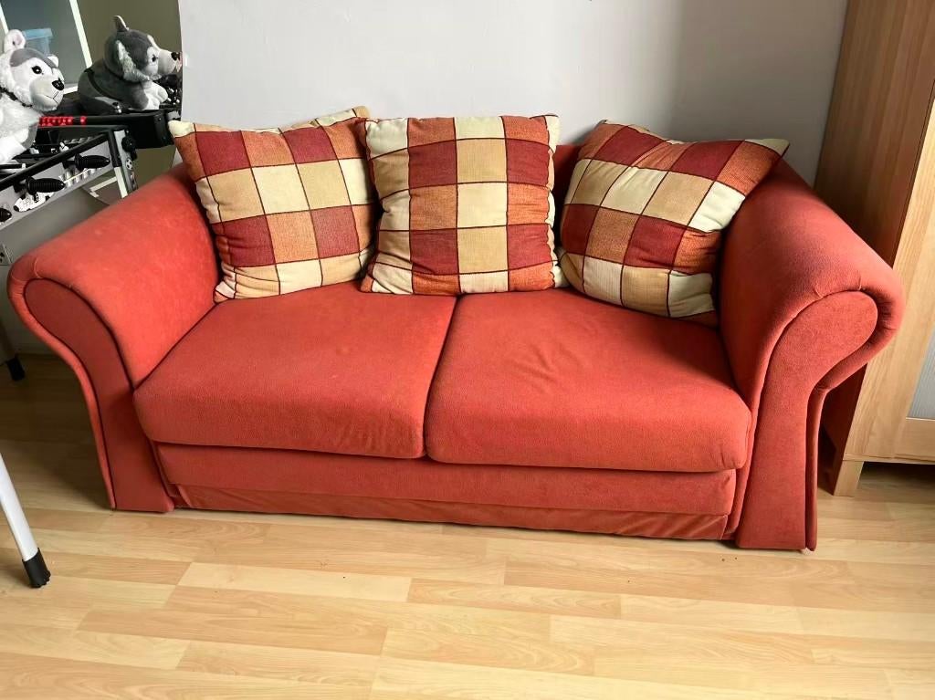 Sofa's en Chaises Longues, Ophalen, Gebruikt, Minder dan 75 cm, Tweepersoons