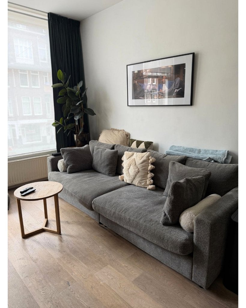 [cheap! goedkoop!] zuiver 3-seat sofa zitbank in grijs/grey, Ophalen, Gebruikt, 100 tot 125 cm, Driepersoons