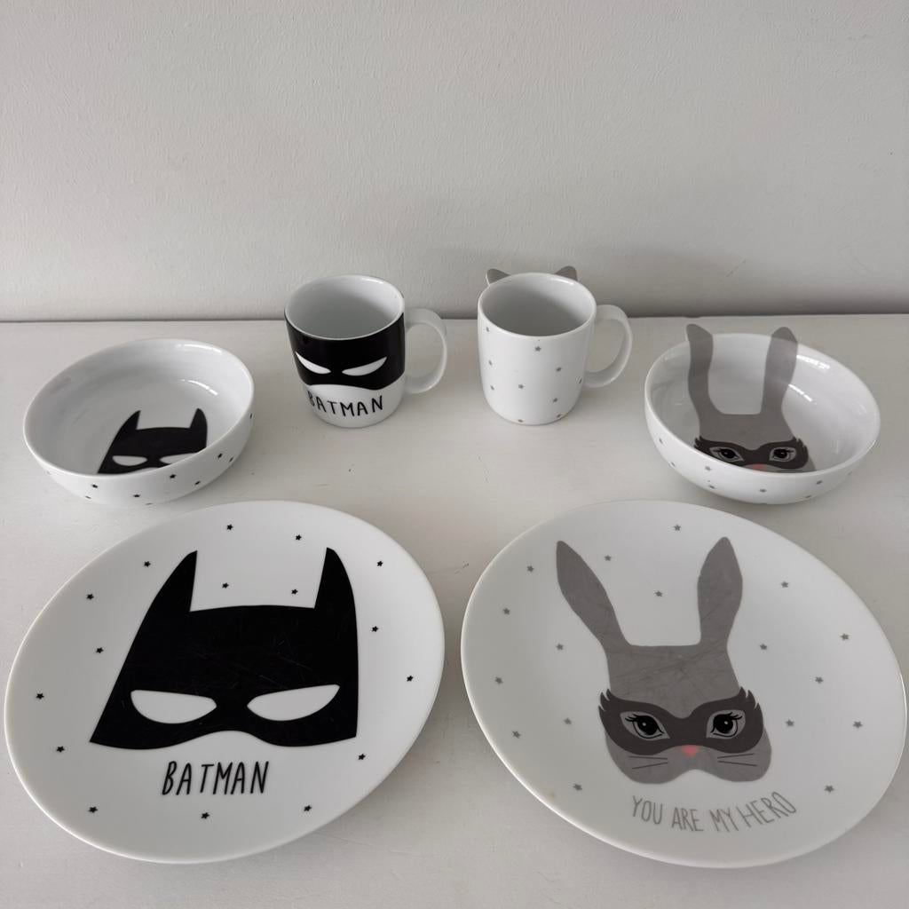 Kinderservies H&M Home, Huis en Inrichting, Keuken | Servies, Ophalen of Verzenden, Gebruikt, Overige stijlen, Overige typen