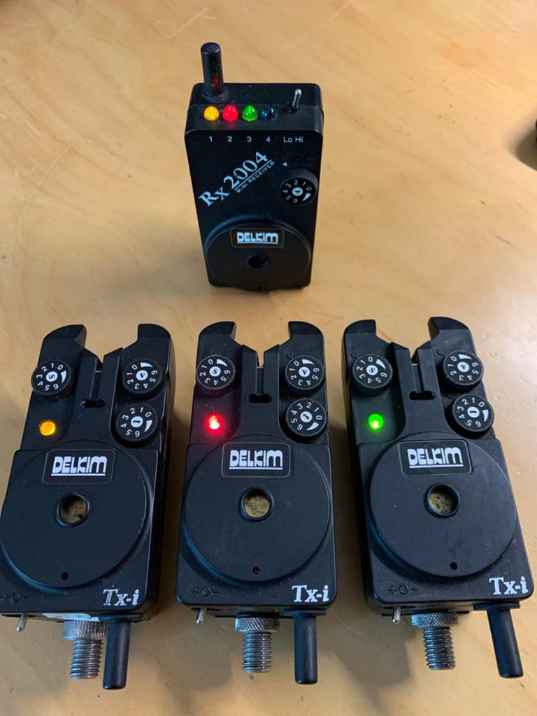 Delkim txi  3 stuks met RX 2004 ontvanger, Ophalen of Verzenden, Gebruikt, Overige typen