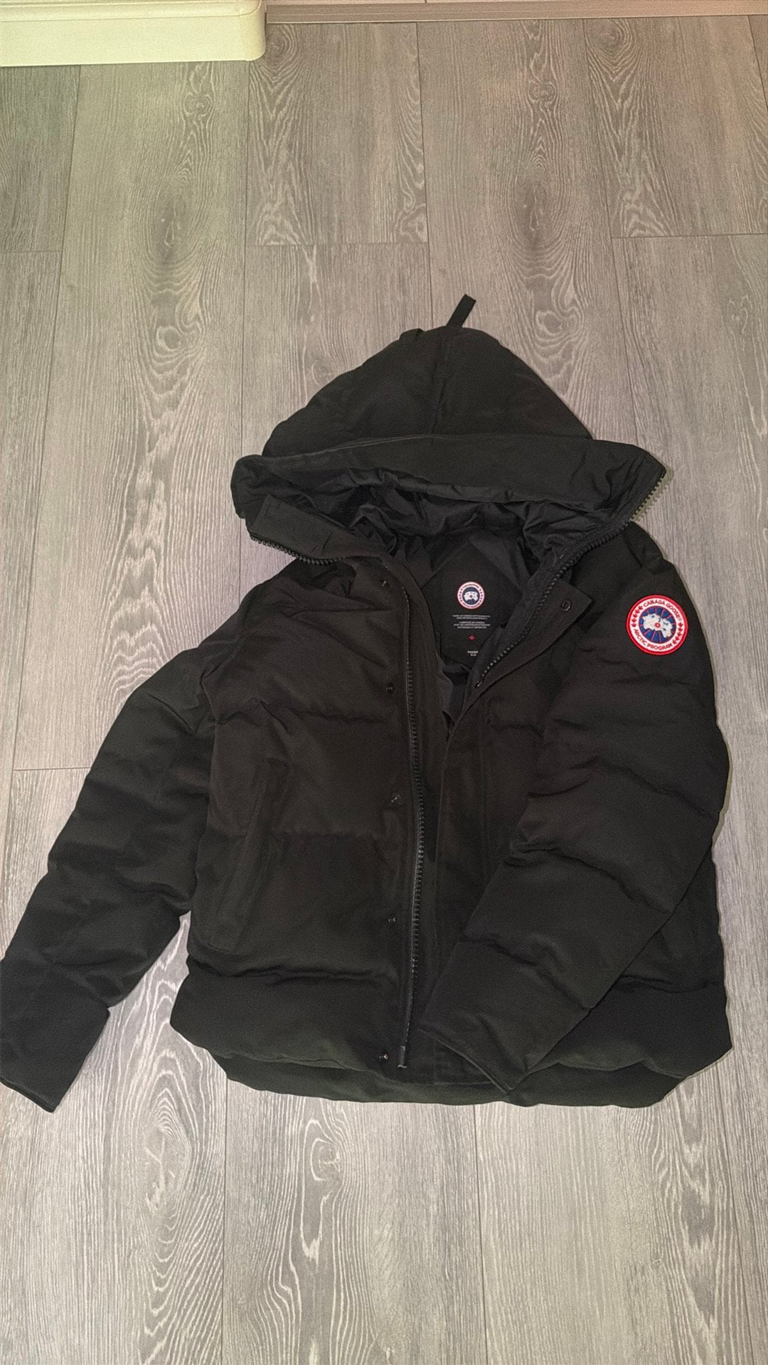 Canada Goose jas zwart maat S, Ophalen of Verzenden, Zo goed als nieuw, Zwart