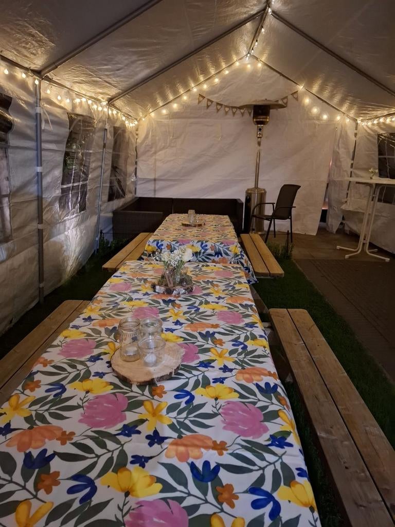 Partytent 4 x 8, Ophalen, Nieuw, Minder dan 5 meter