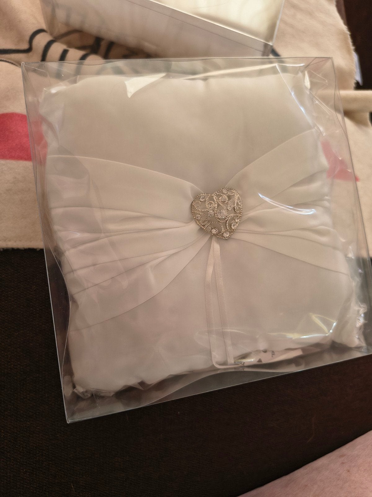 Mooi ringkussen voor bruiloft, Ophalen of Verzenden, Nieuw, Wit, Accessoires