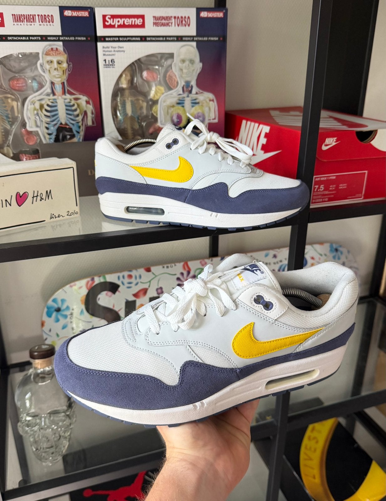 Nike Air Max 1, Kleding | Heren, Schoenen, Zo goed als nieuw, Sneakers of Gympen, Overige kleuren, Ophalen of Verzenden