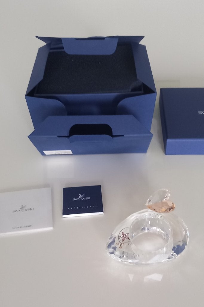 Swarovski Theelicht Hart, Verzamelen, Swarovski, Ophalen of Verzenden, Figuurtje
