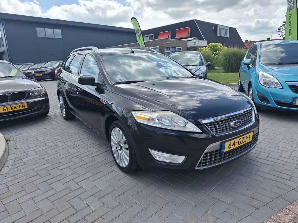 Ford Mondeo Wagon 2.0-16V Titanium / Nette auto / APK juli 2, Auto's, Ford, Gebruikt, Mondeo, Zwart, Origineel Nederlands