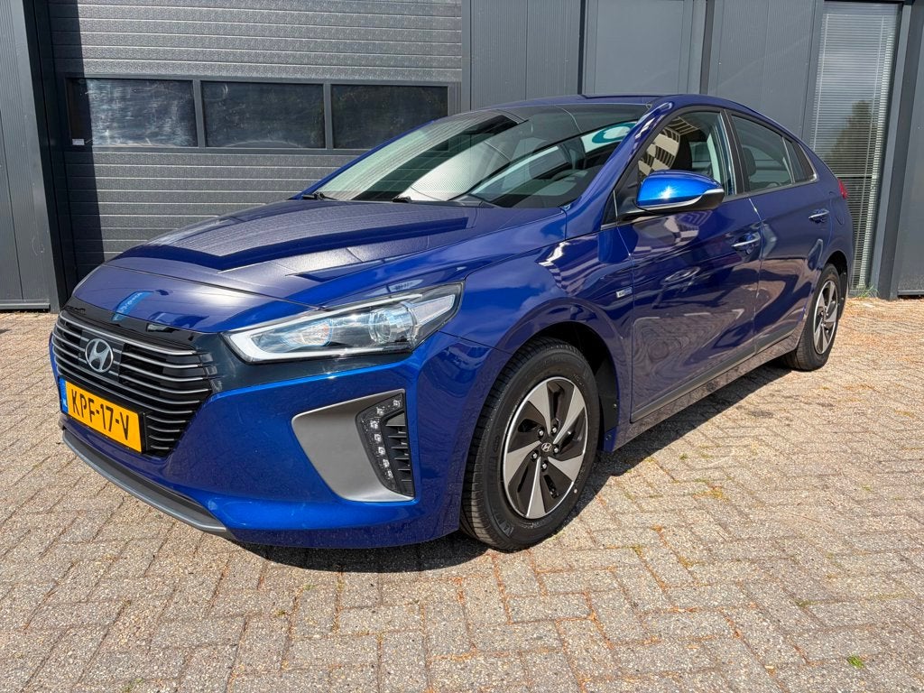 Hyundai IONIQ 1.6 GDi i-Motion, Camera, ACC, Keyless, Navi,, Gebruikt, Euro 6, Blauw, Adaptive Cruise Control