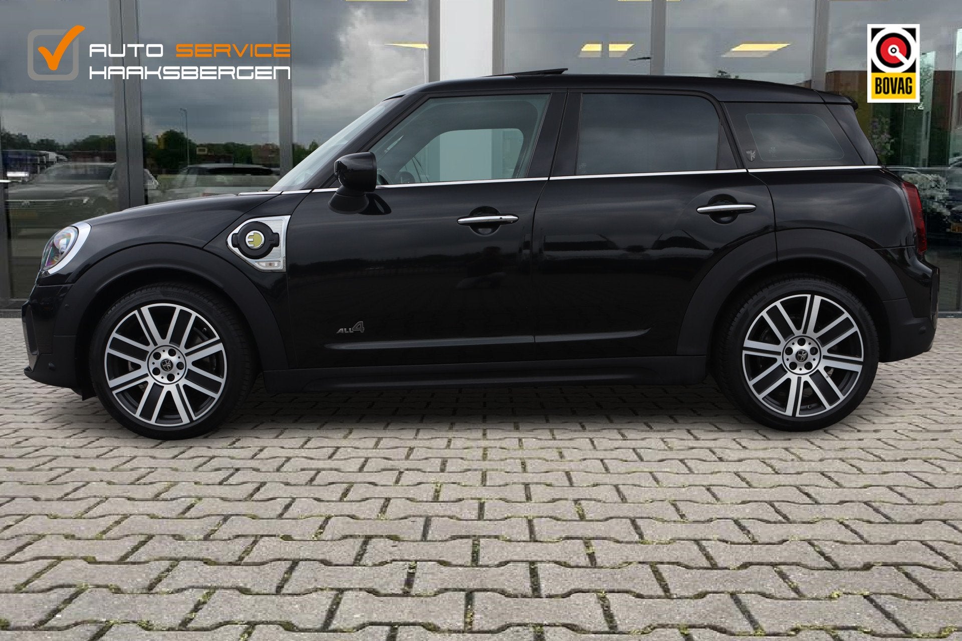 MINI Countryman 1.5 Cooper S E ALL4 Chili | Pano | Leder | C, Auto's, Mini, Automaat, Gebruikt, Countryman, Zwart