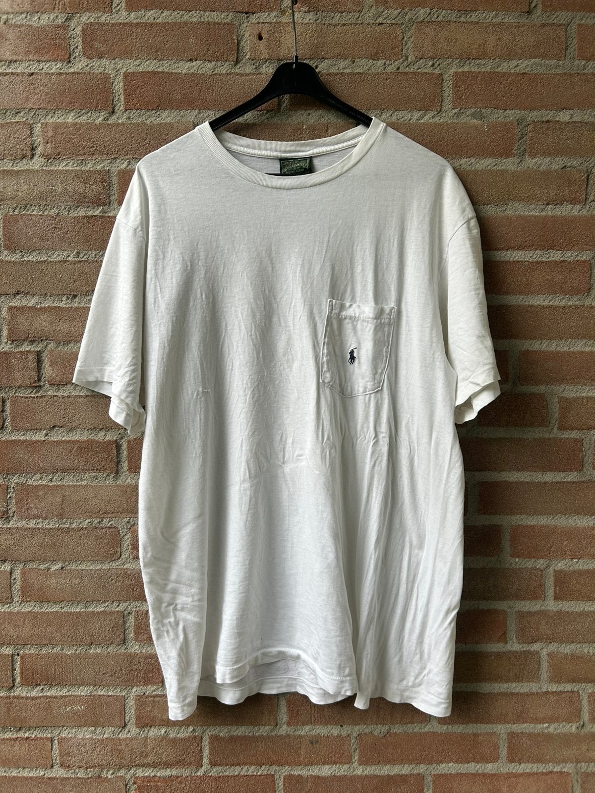 Polo Ralph Lauren Country Made USA Shirt RRL LVC Bear, Ophalen of Verzenden, Zo goed als nieuw, Maat 48/50 (M), Wit