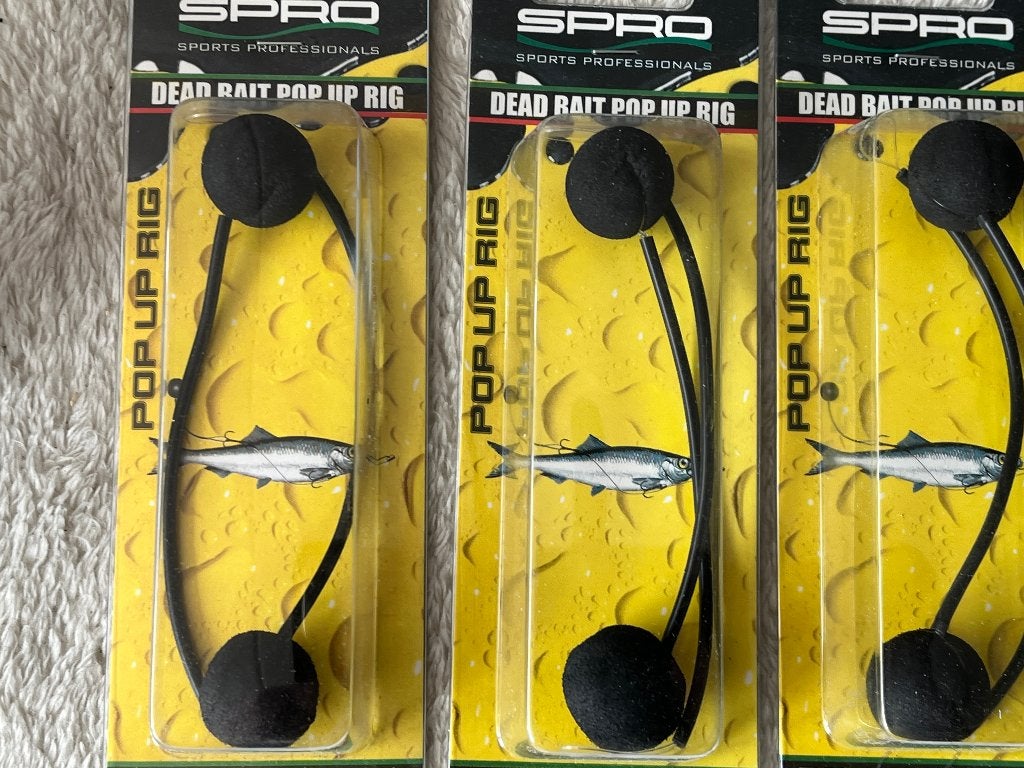 adv 349 / NIEUW set 4 blisters dead bait pop up rig SPRO, Ophalen of Verzenden, Nieuw, Overige typen