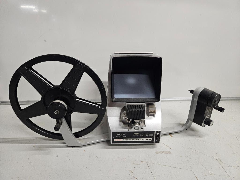 Goko, GM-3003 Dual8 8mm viewer film editor ``Vintage``, Ophalen