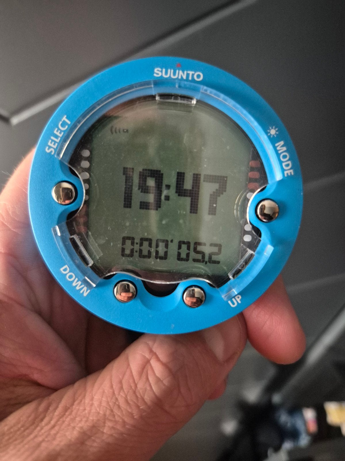 Suunto Zoop Novo duikcomputer - Blauw, Gebruikt, Blauw, Ophalen of Verzenden, Suunto