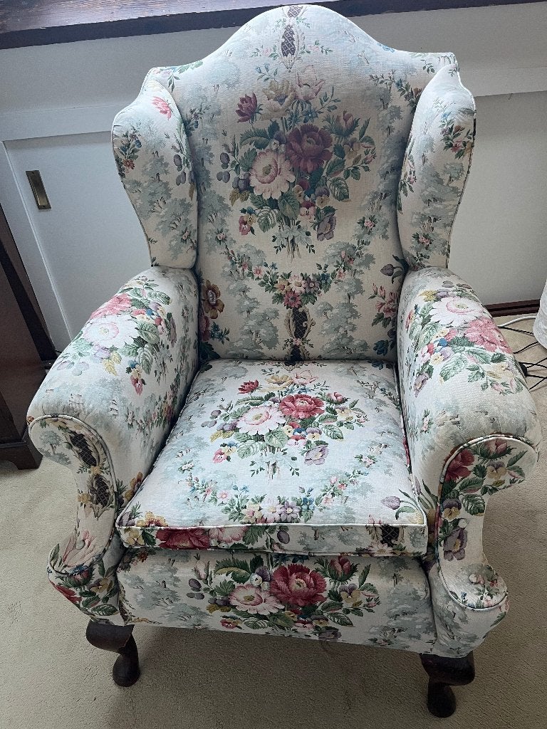 mooie fauteuil, vintage, Huis en Inrichting, Fauteuils, Ophalen, Gebruikt, 75 tot 100 cm, Stof